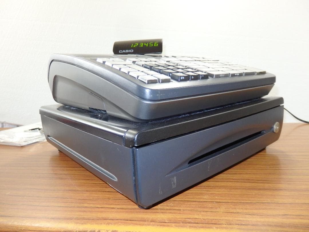 8020 設定無料 TE-2300 レジスター 15部門 軽減税率対応 - メルカリ