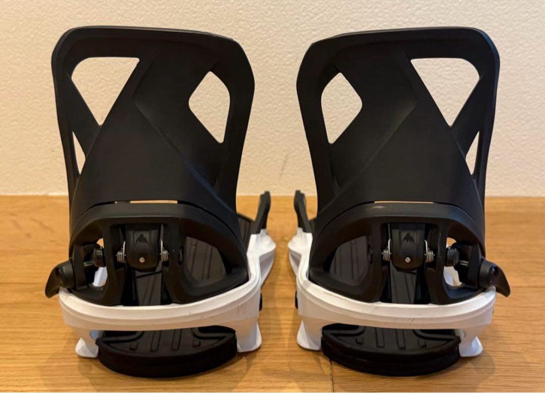 k*3様 Burton STEP ON ビンディング S 黒/白 収納バッグ付き