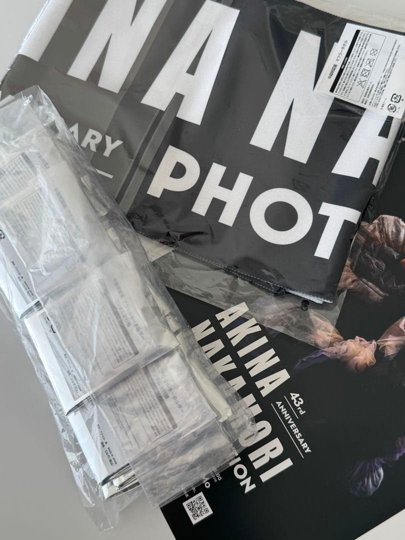 未開封　中森明菜　43rd 写真展　アクリルキーホルダー コンプセット　タオル