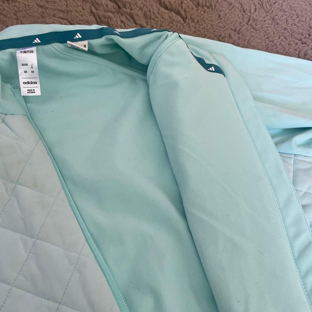 冬のゴルフ✳︎アディダスゴルフレディースキルティングストレッチ
