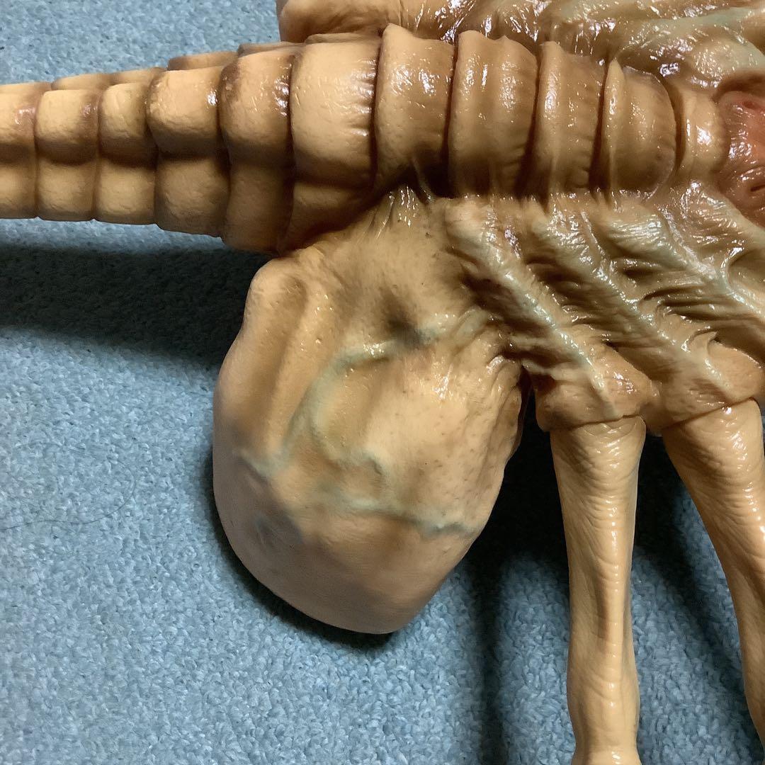 エイリアン★ソフビ★ガレージキット★フェイスハガー★1/1実物大★完成品★ツクダ