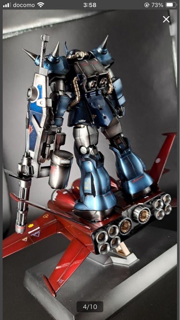 HGCU ドダイys　グフカスタム　改修塗装済完成品