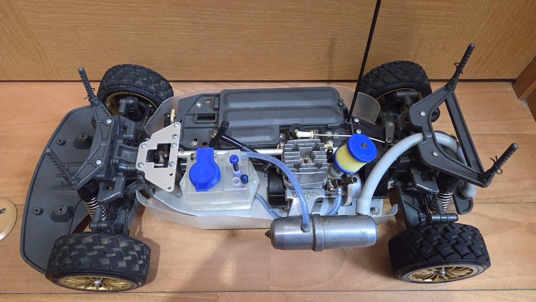 タミヤ ラジコン TGX エンジンカー 貴重なラリー仕様 インプレッサ