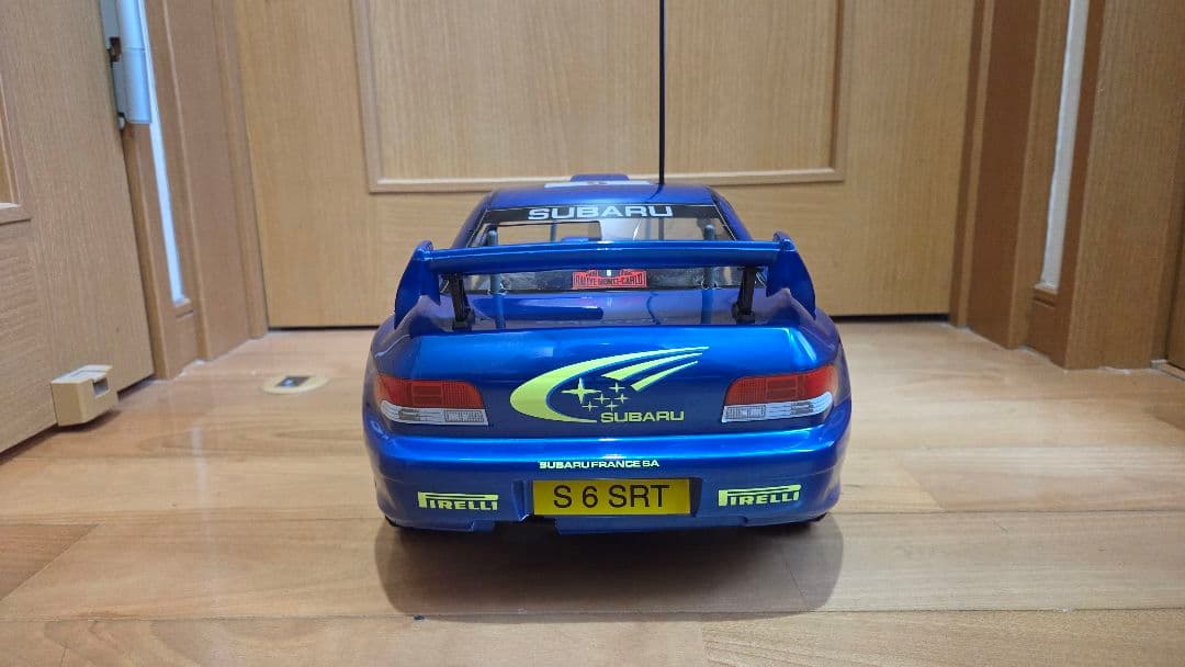 タミヤ ラジコン TGX エンジンカー 貴重なラリー仕様 インプレッサ