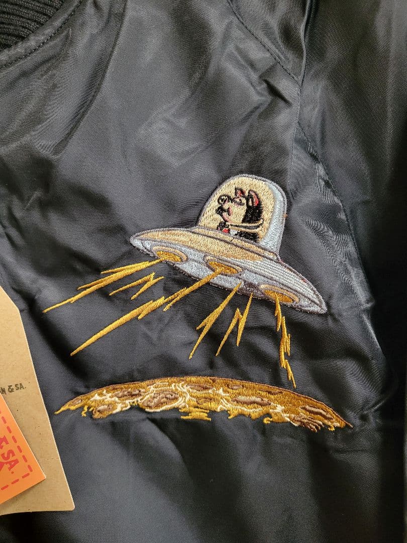 新品未使用 ダルチザン 限定 ゴジラvsキングギドラ コラボ刺繍