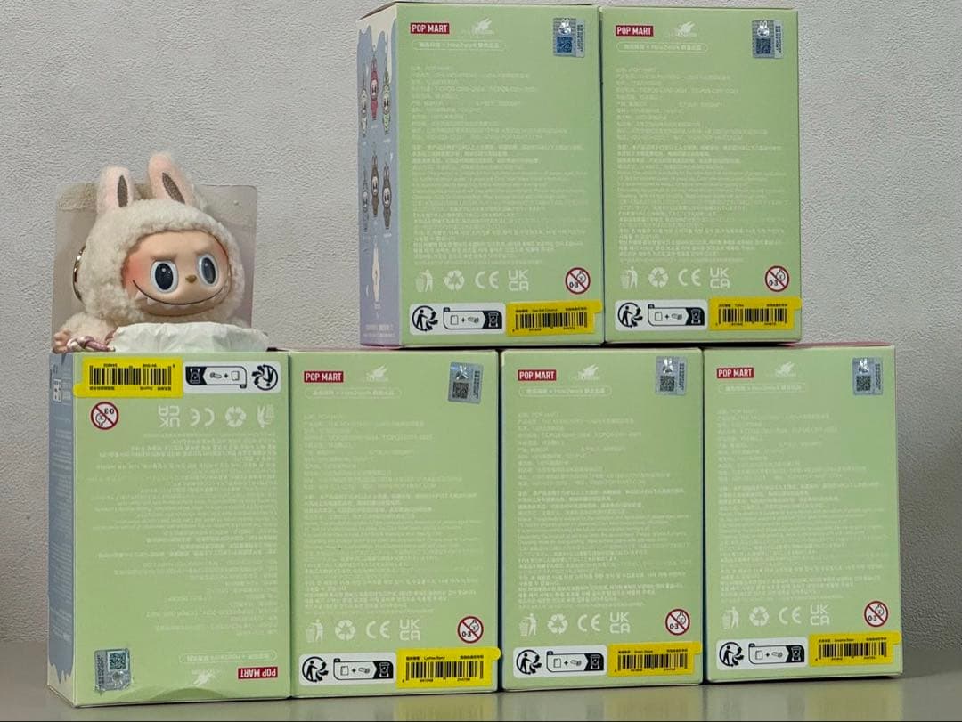 ◾️popmart labubu exciting macaron 6体セット