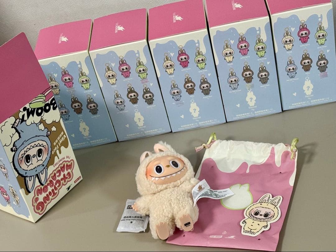 ◾️popmart labubu exciting macaron 6体セット