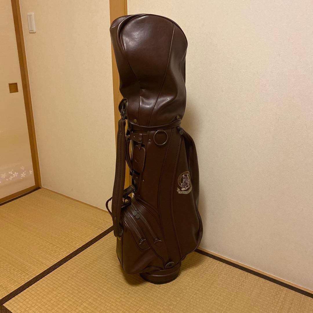 美品】ミズノ最高級ブランド グランドモナーク キャディバッグ&ロゴ