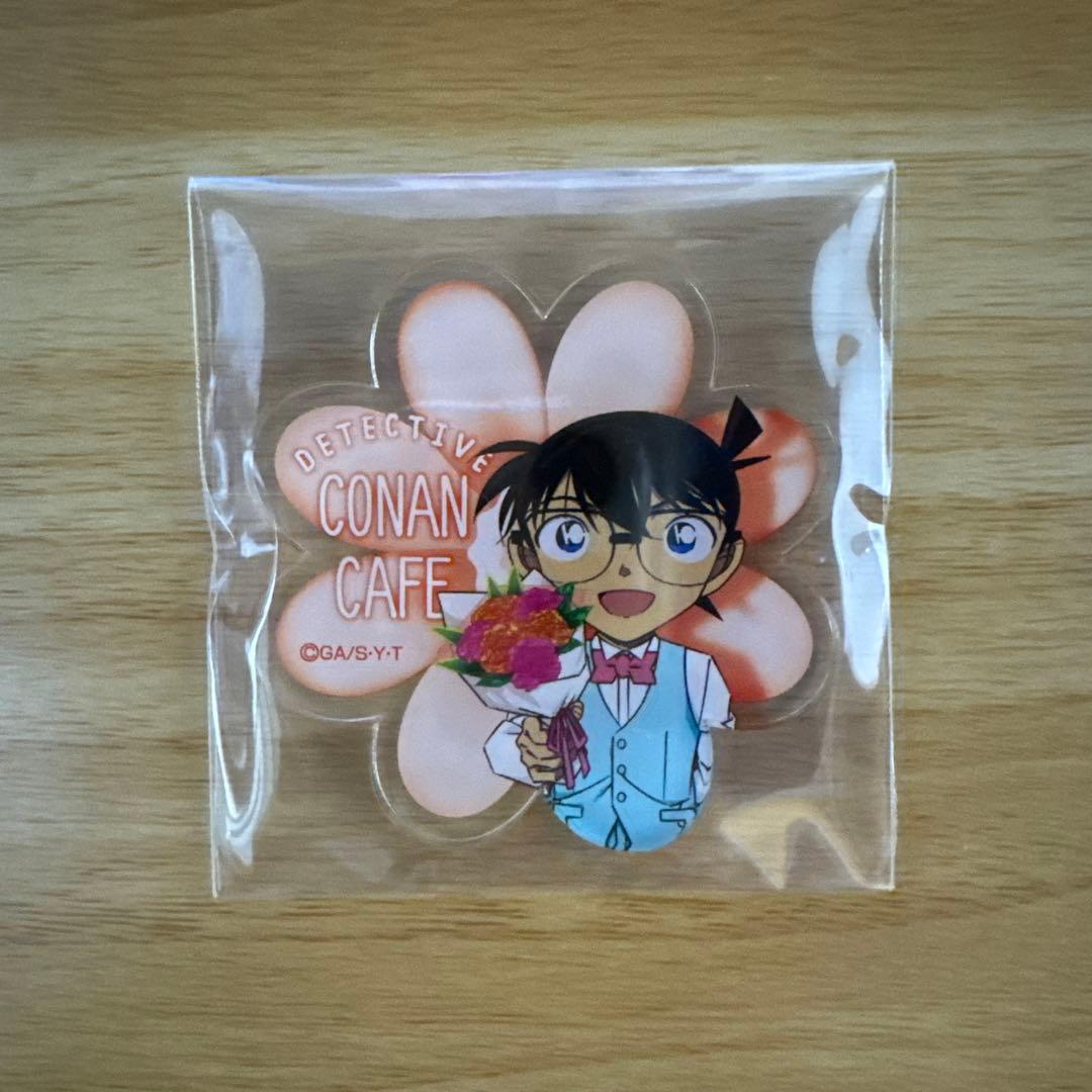 名探偵コナンカフェ アクリルマグネット - メルカリ