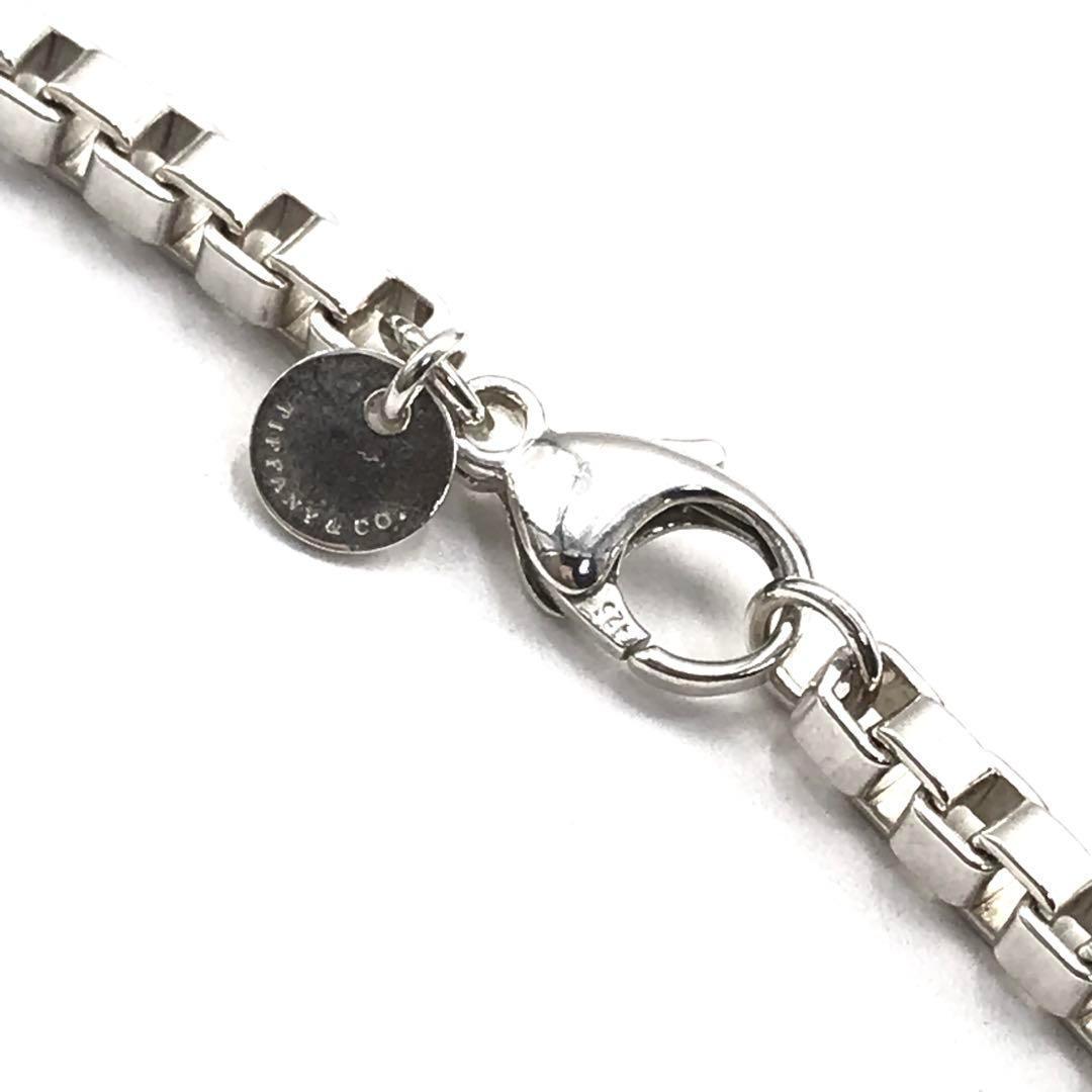 Tiffany&Co ティファニー ベネチアン ネックレス シルバー 925 - メルカリ