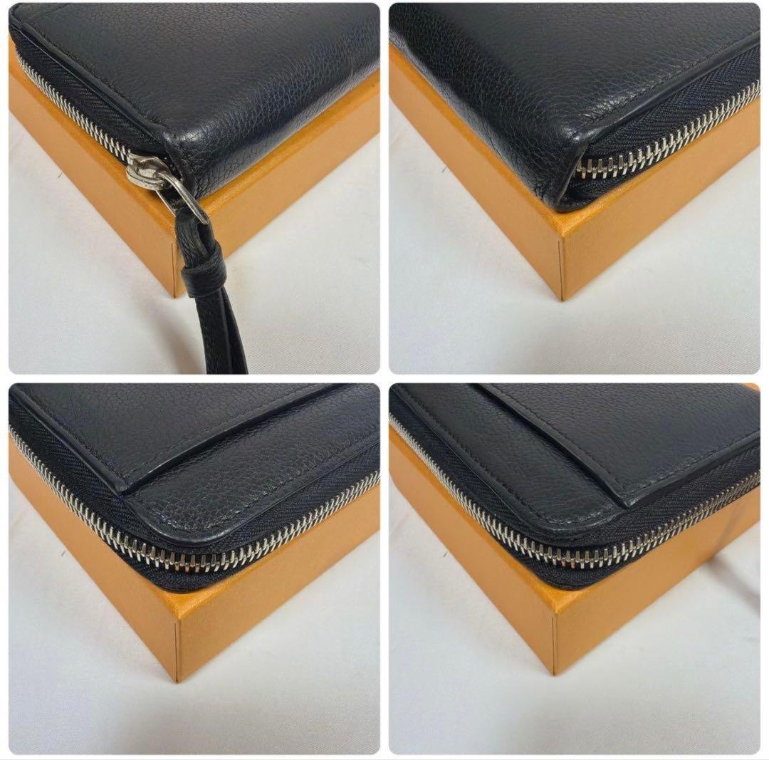 ICタグ】ルイヴィトン ジッピーロックミー LVロゴ ブラック - メルカリ