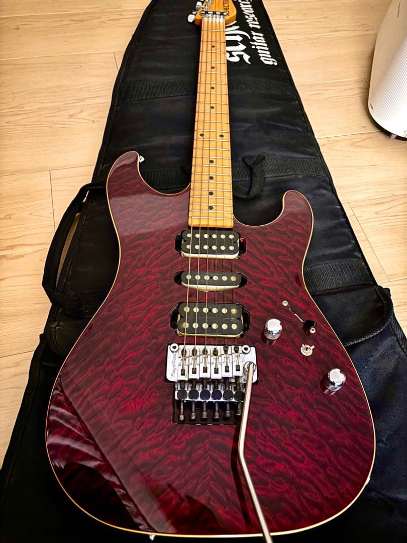 SCHECTER NV 22F キルテッドメイプルトップ【送料負担】 - メルカリ