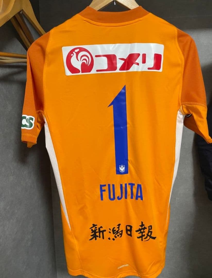 アルビレックス新潟 2025ユニフォーム 藤田 オーセンティックXL G