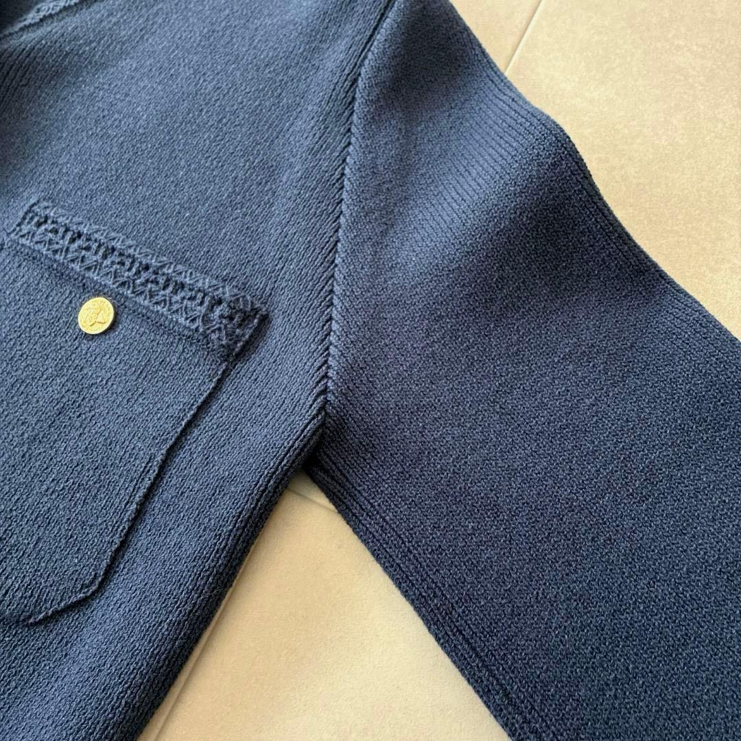 極美品 Plage プラージュ♡ゴールドボタン ニットジャケット 金ボタン