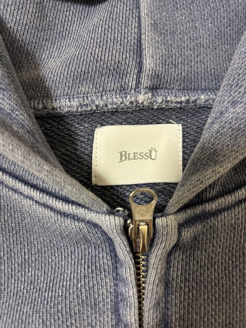 bless u pigment zip hoodie ブレスユー ジップパーカー - メルカリ