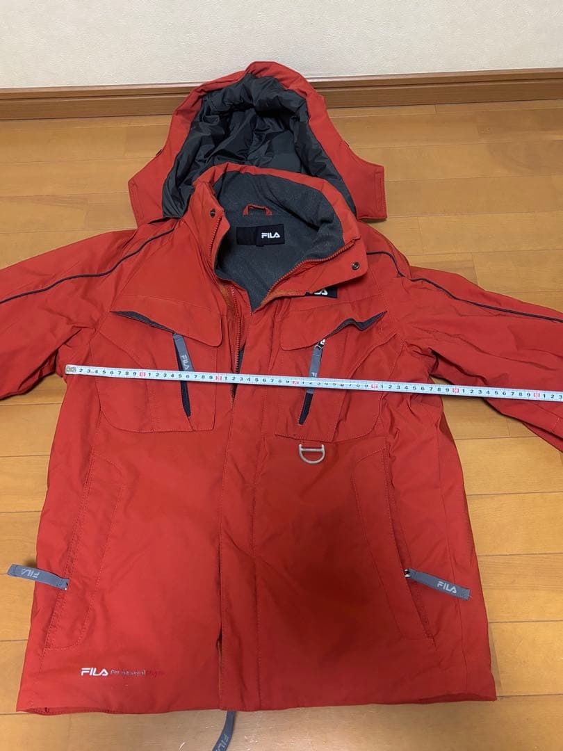 FILA スキー・スノボー用アウター フード付き - メルカリ