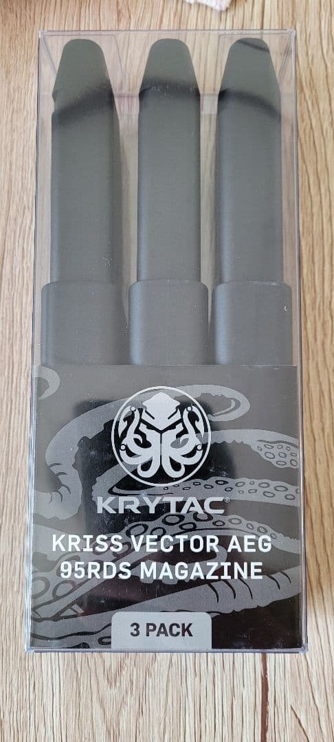 KRYTAC KRISS VECTOR AEG 95RDS マガジン 3パック H104195238