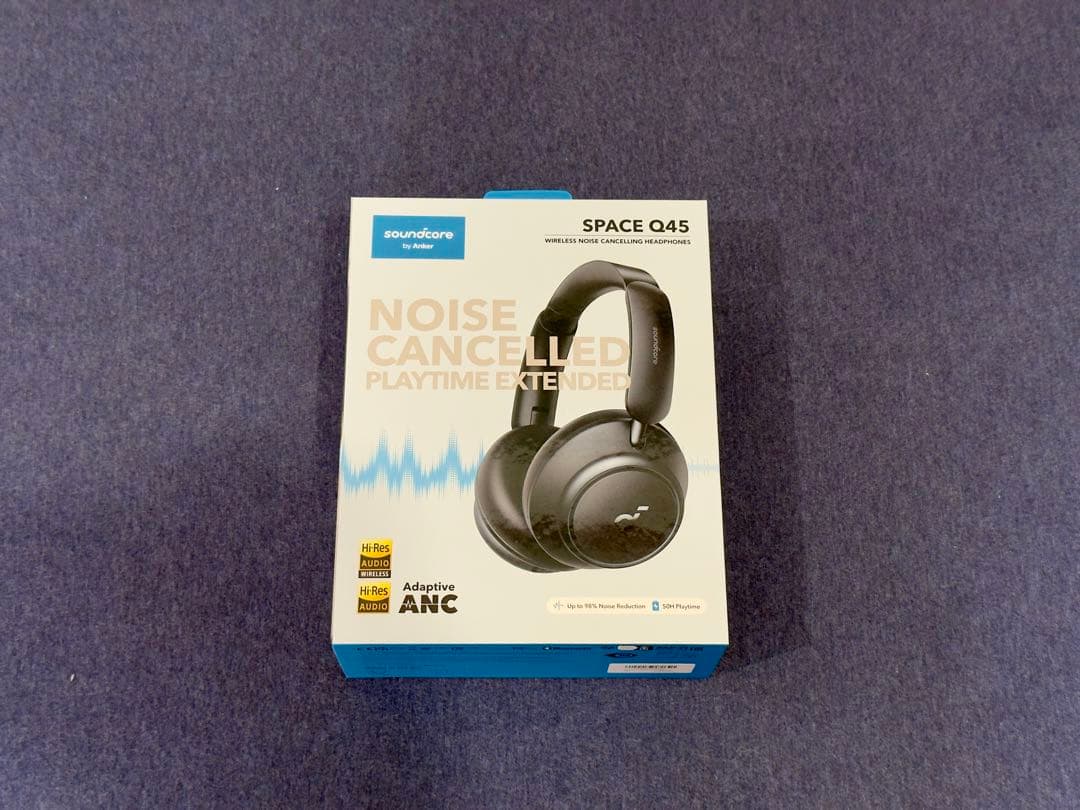 【美品】Anker Soundcore Space Q45アンカーヘッドホン Soundcore Space Q45 | ワイヤレスヘッドホンの製品情報 | Anker Japan