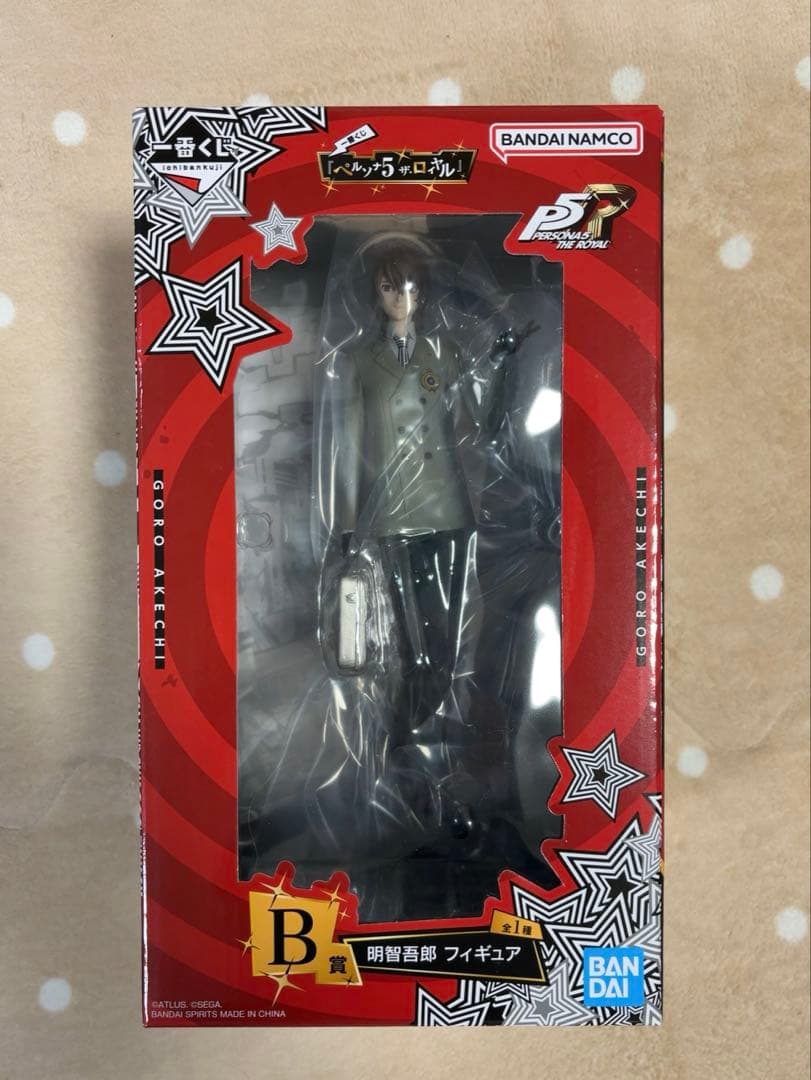 一番くじ　ペルソナ5 ザ・ロイヤル B賞　明智吾郎 フィギュア 一番くじ 『ペルソナ5 ザ・ロイヤル』が初登場 主人公と明智吾郎の