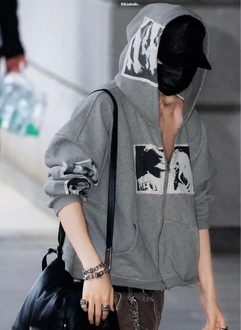 新品】ニキ着用 bastard パーカー - メルカリ