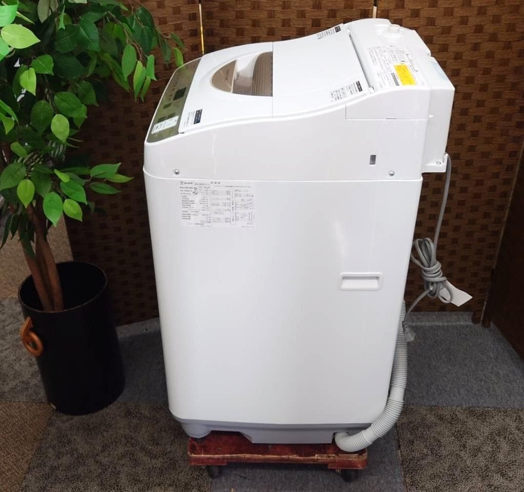 ★美品　分解清掃済　シャープ 洗濯乾燥機 5.5Kg 2021年製造★