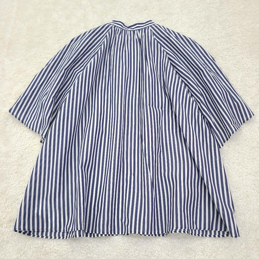 美品】 2023年製 トゥモローランド シアーストライプ フレアヨーク