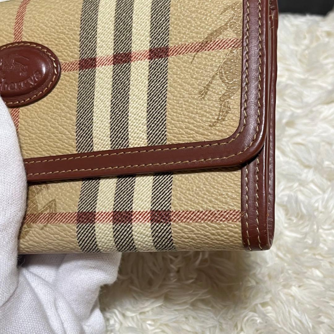 BURBERRY バーバリー 長財布 箱、タグ付き シャドーホース ノバ