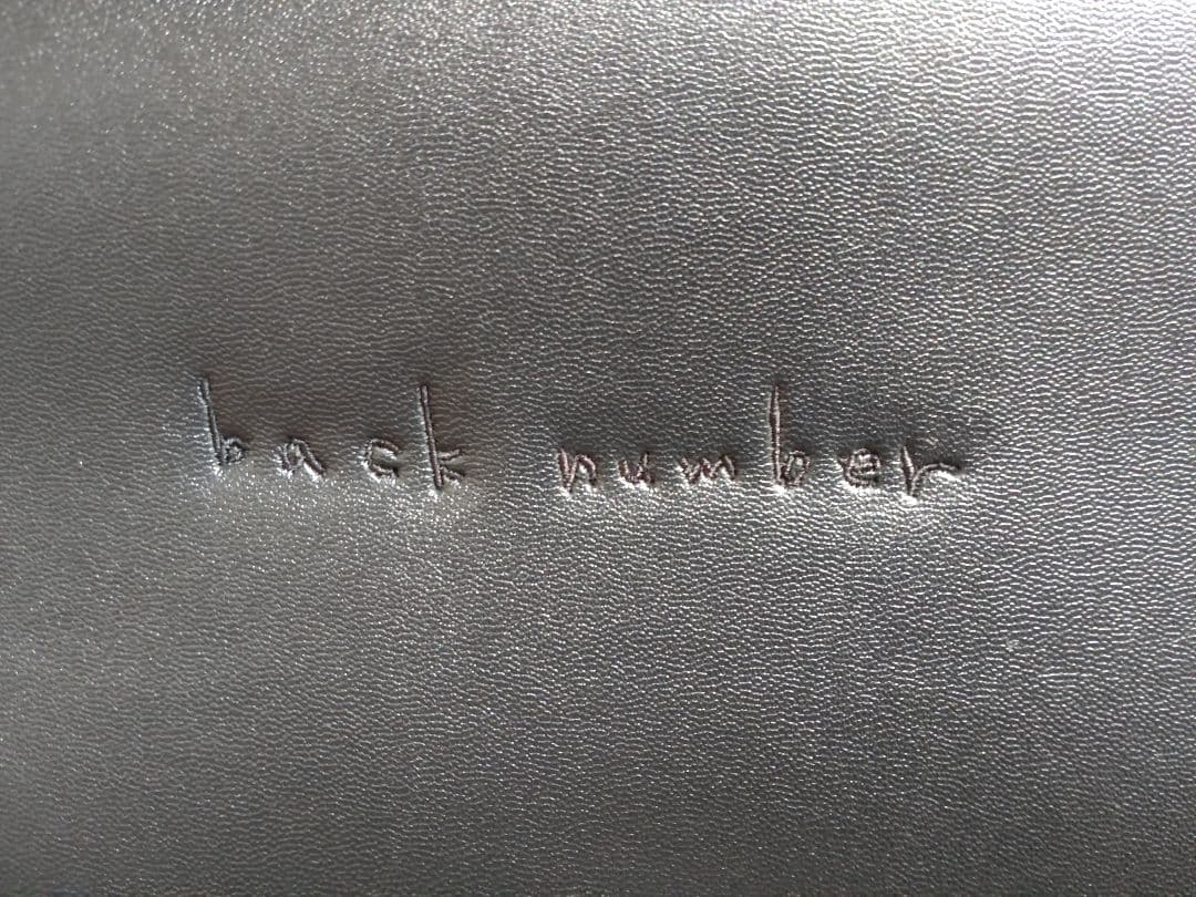 back number バッグ・ポーチ ブラック