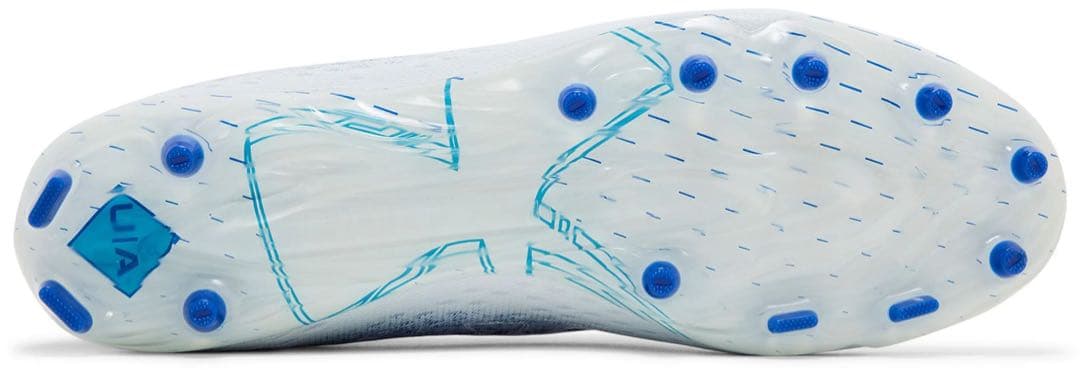 アンダーアーマー 27.5 スポットライト アメフト スパイク シューズ 青