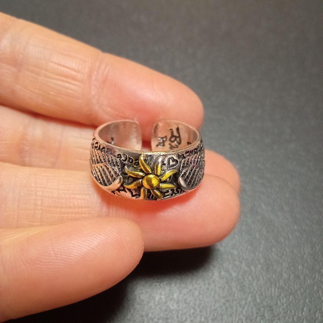 シルバー メキシカン インディアン ナバホ ヴィンテージリング