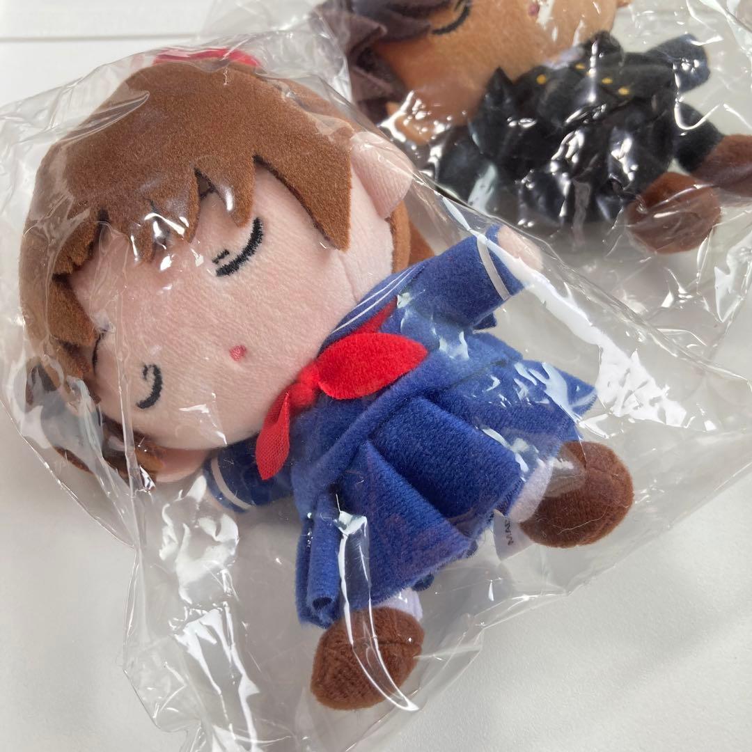 希少品★未開封品★名探偵コナン★おすわりぬいぐるみ★遠山和葉★服部平次