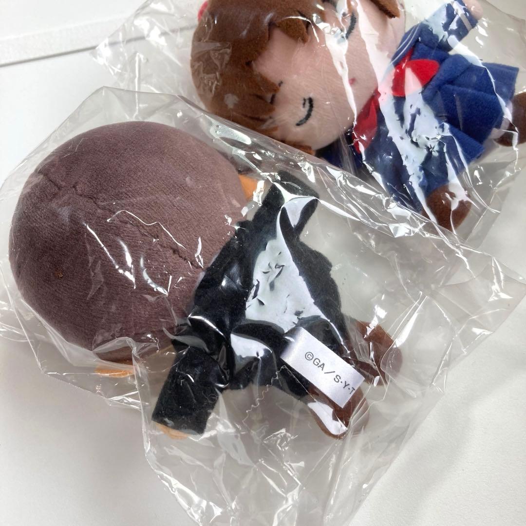 希少品★未開封品★名探偵コナン★おすわりぬいぐるみ★遠山和葉★服部平次