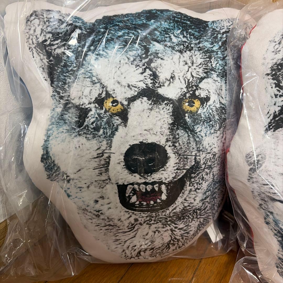 一番くじ　MAN WITH A MISSION D賞　フェイスクッション　F賞