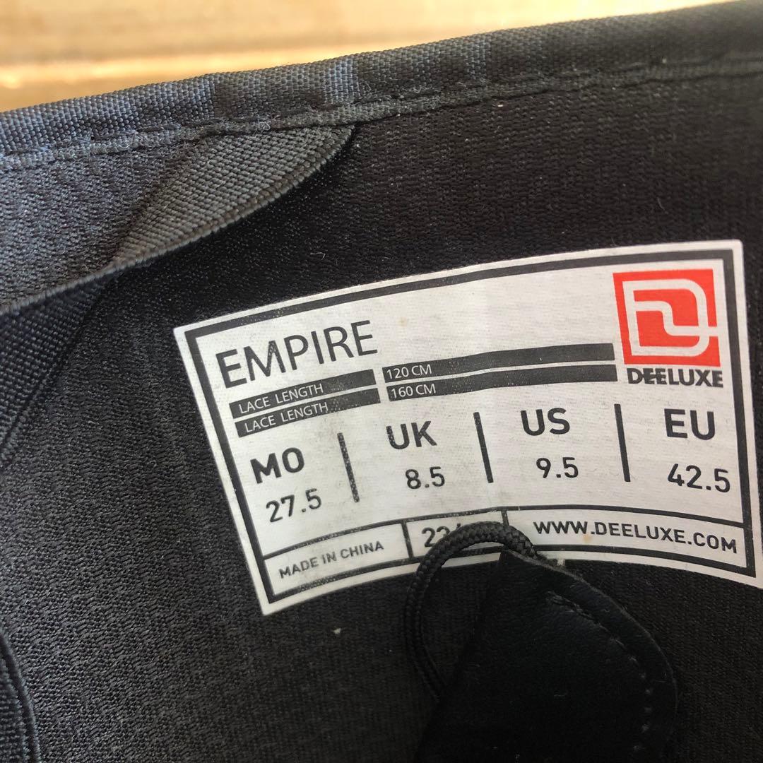 DEELUXE ディーラックス エンパイア スノーボード ブーツ 27.5cm