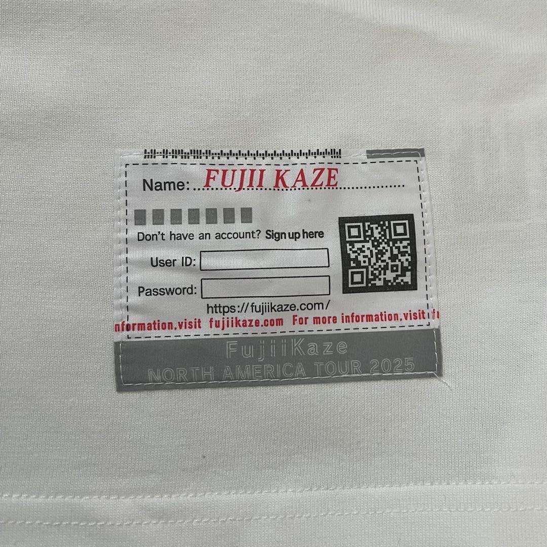 mm様　未使用 藤井風 NA TOUR ドリンクT XL 白と黒　2着