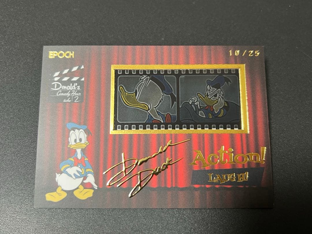 ドナルドダック 90周年 EPOCHシリアルカード