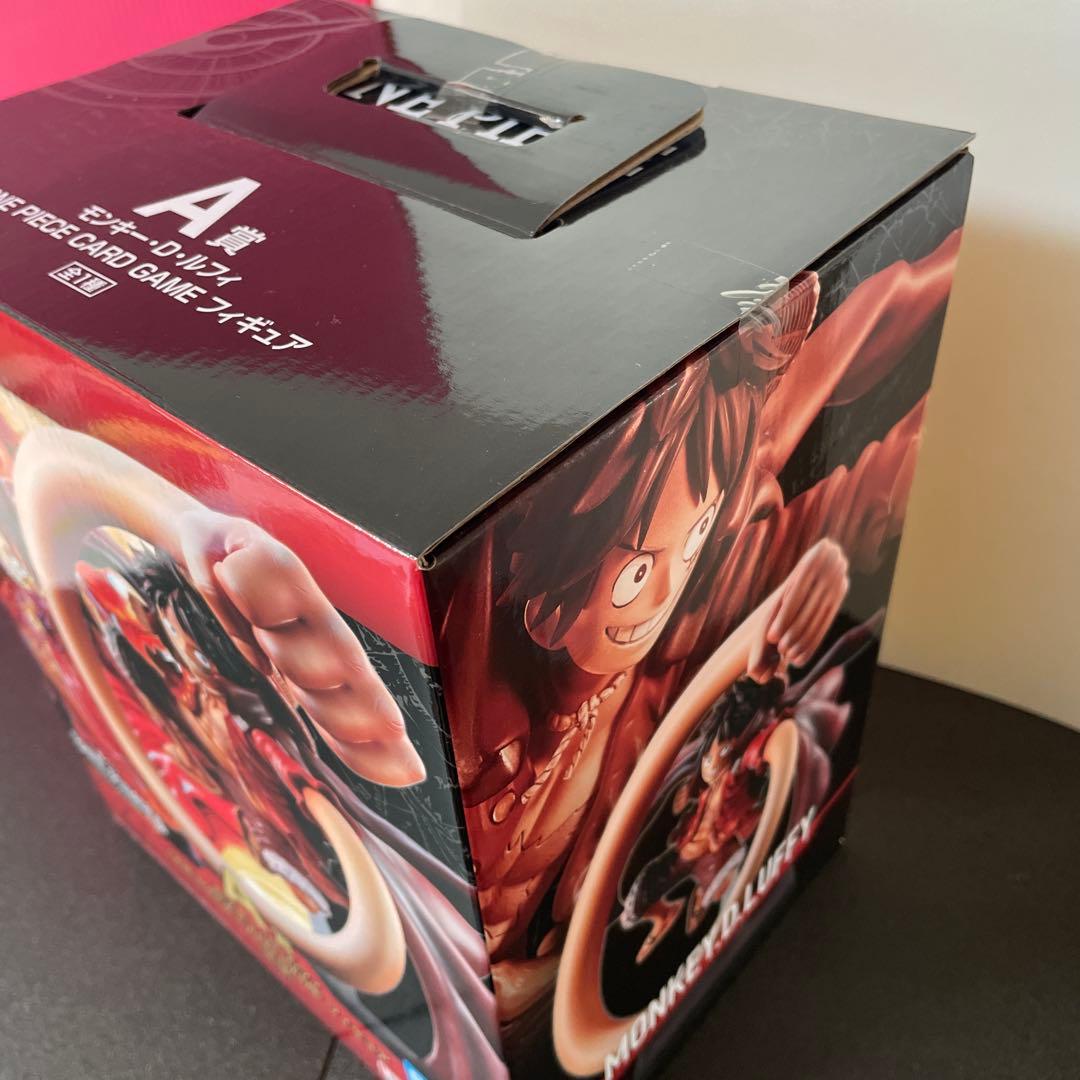 一番くじA賞 ルフィ フィギュアとE賞 マルチカードケース ルフィ ニカのセット