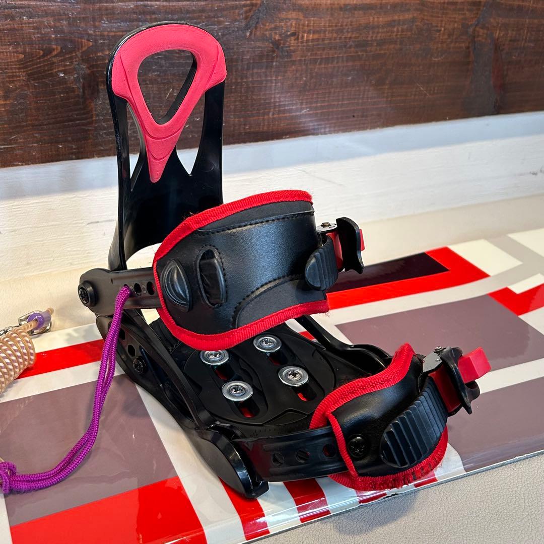 ◇状態良好◇ ZUMA 120cm キッズスノーボード ビンディング XSサイズ