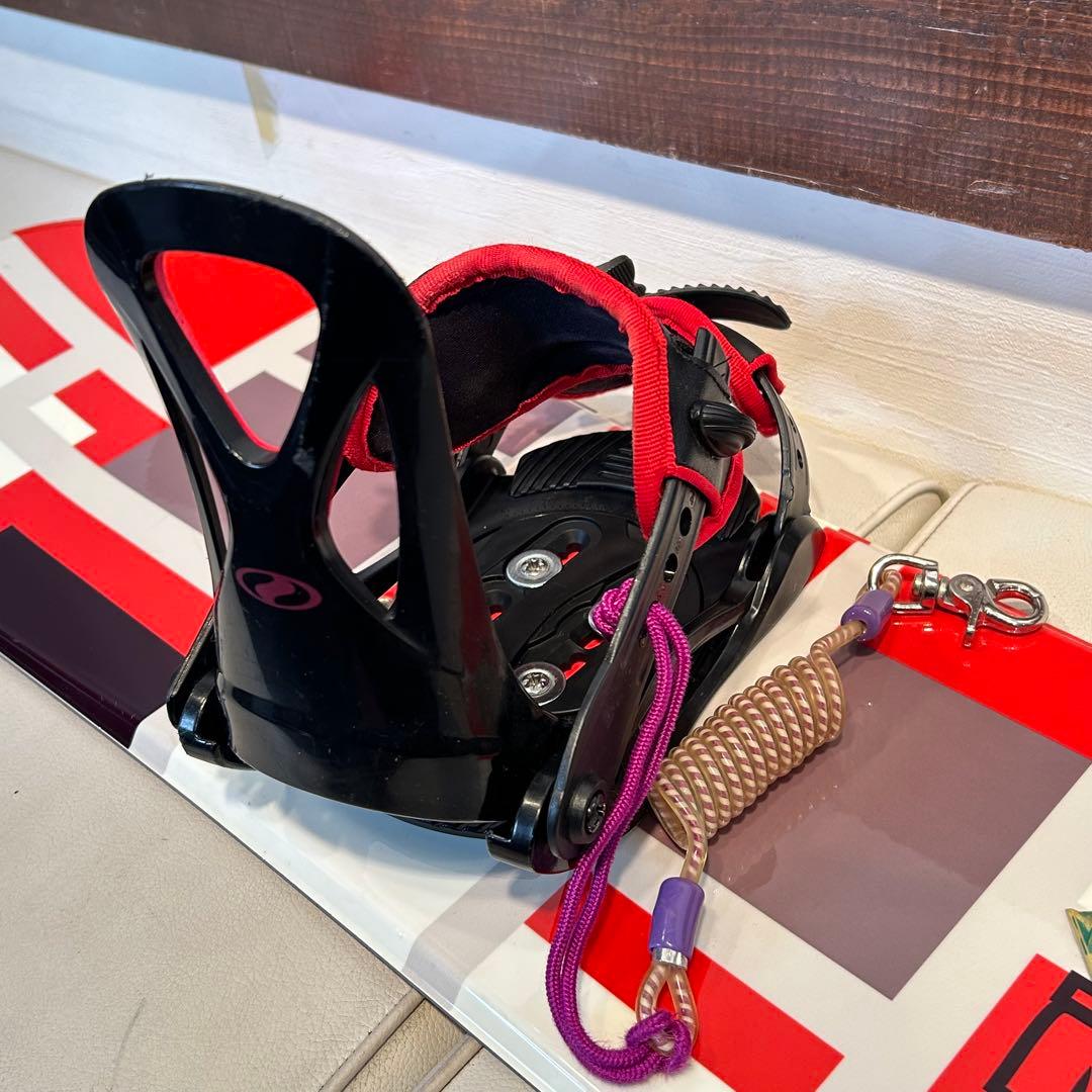 ◇状態良好◇ ZUMA 120cm キッズスノーボード ビンディング XSサイズ