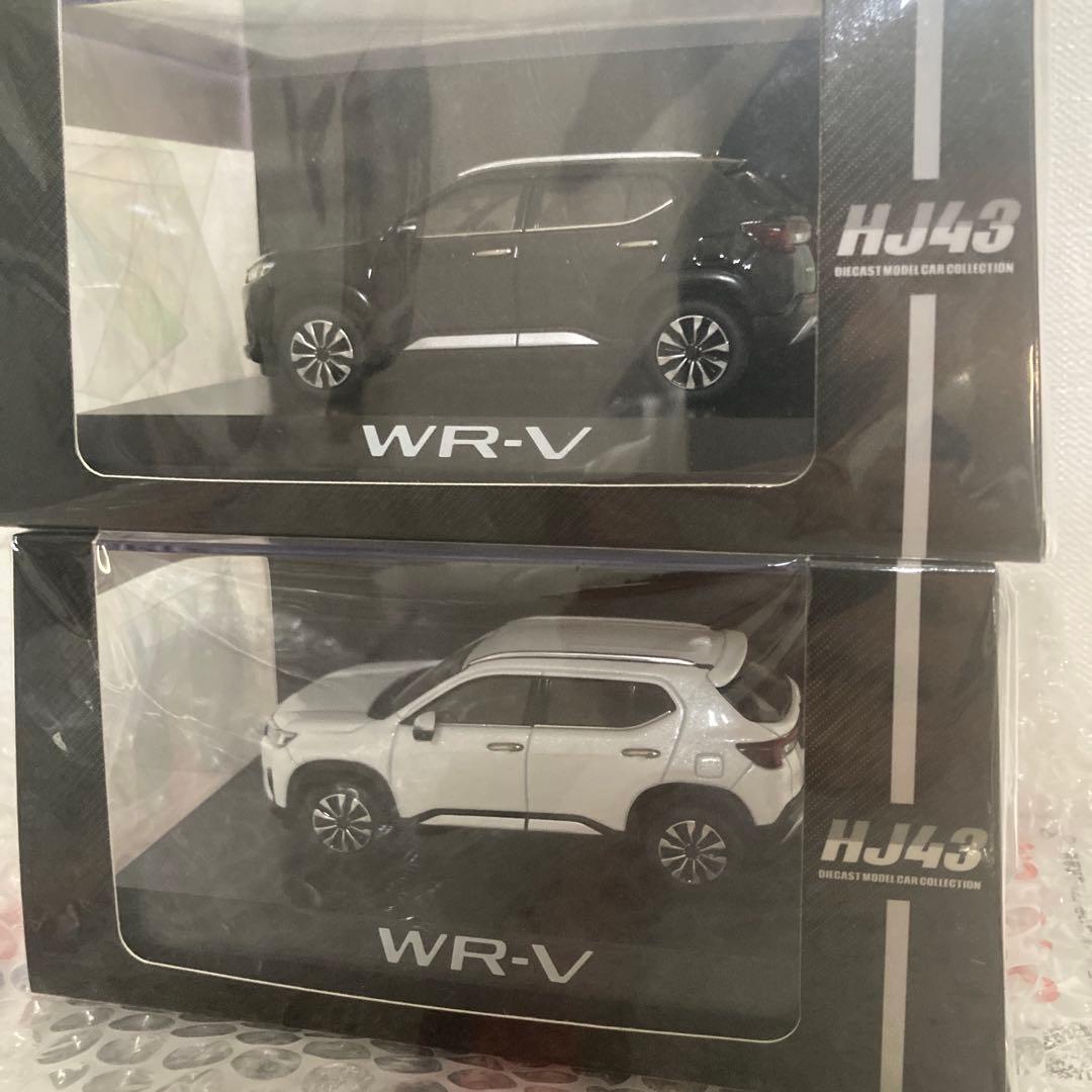 WR-V 1／43ミニカー４台セット ホワイト・レッド・グレー ・黒　ホンダ新品