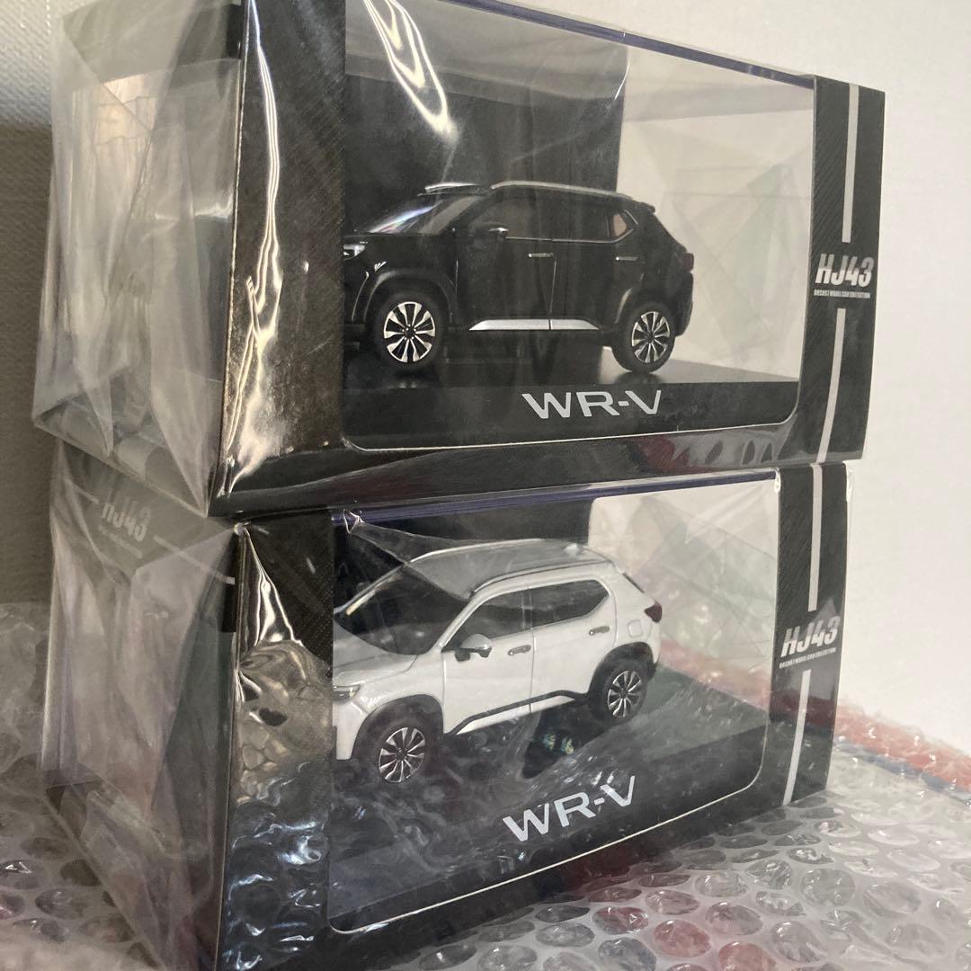 WR-V 1／43ミニカー４台セット ホワイト・レッド・グレー ・黒　ホンダ新品