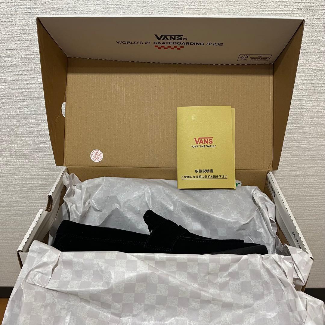 VANS スケートローファー スエード　27.5cm ブラック　プロモデル　完売