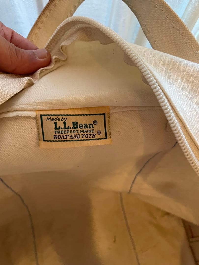 赤Zip XL 80s L.L.Bean BOTE&TOTE ガイドステッチ2本