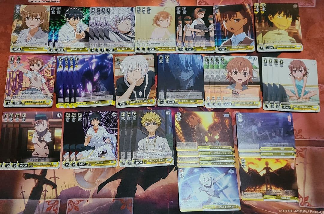 とある魔術の禁書目録 とある科学の超電磁砲 デッキ ヴァイス