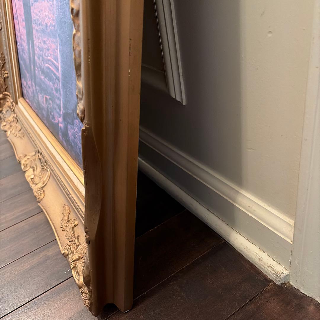 ジャン・フランソワ・ミレー　晩鐘　複製画　日美名品