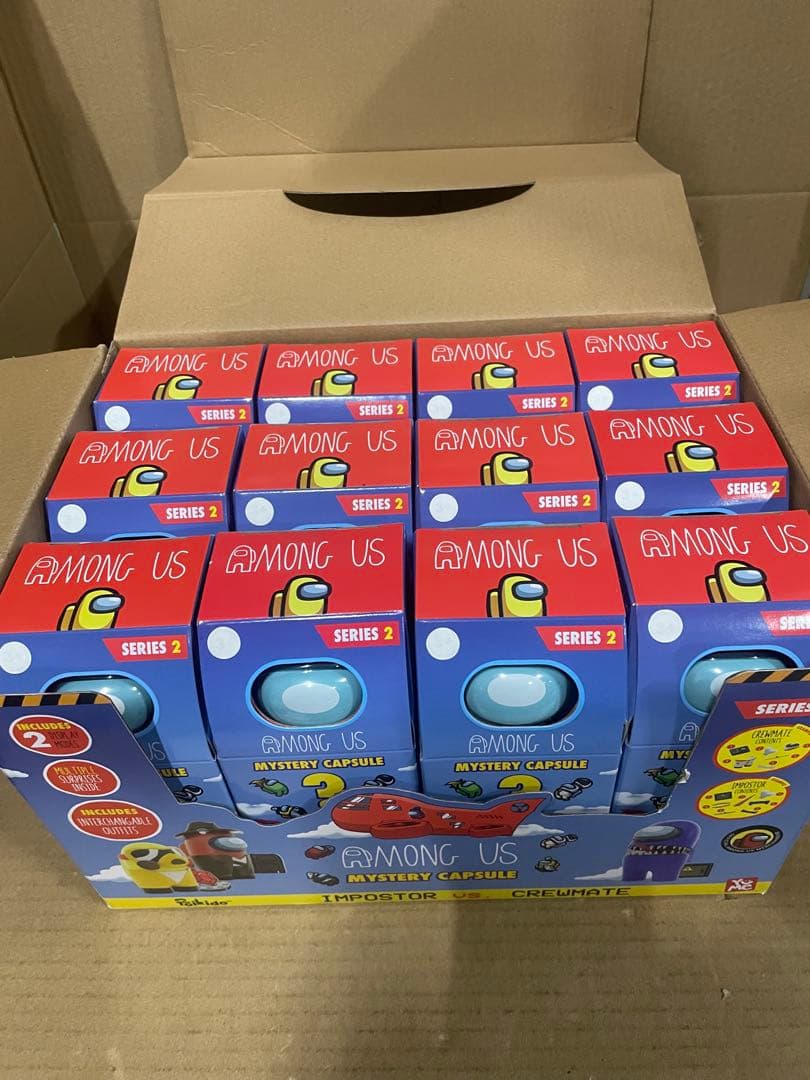 Among Us カプセルフィギュア シリーズ2 (BOX) 12個入り - メルカリ