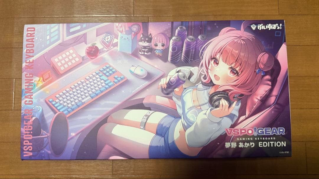 ぶいすぽ キーボード 夢野あかり Amazon.co.jp: VSPO!GEAR 夢野あかりEDITION ゲーミングキーボード ぶ