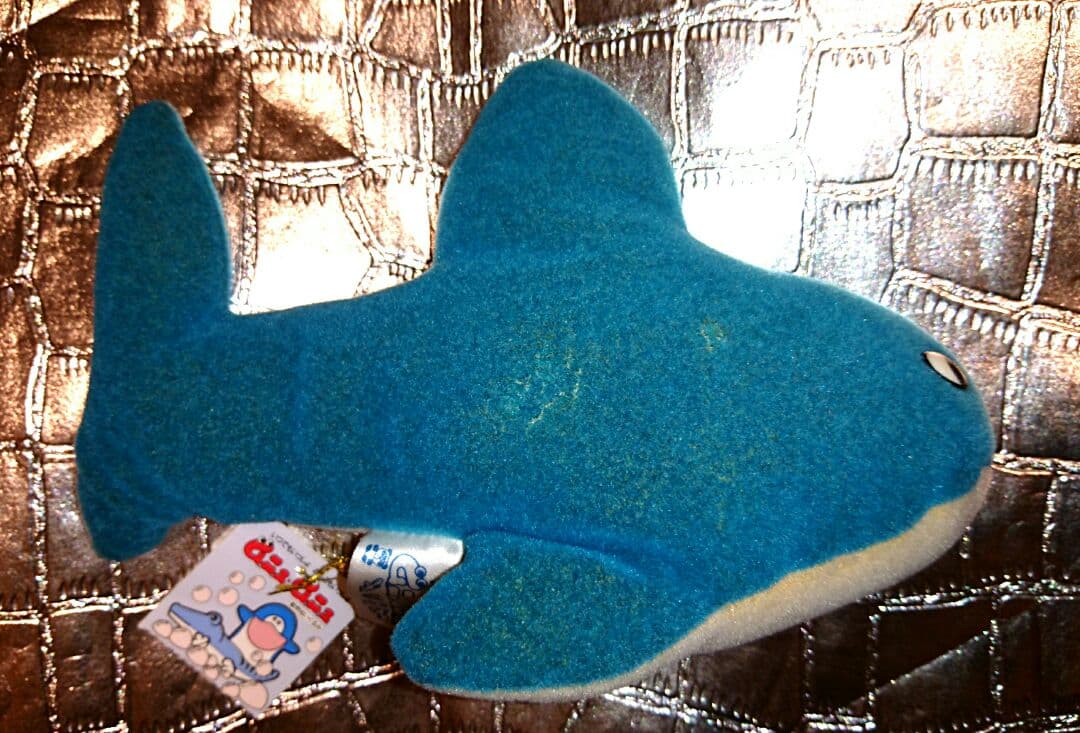 ムニュムニュ 80年代 風呂 人形 ぬいぐるみ おもちゃ 鮫 サメ 昭和 レトロ