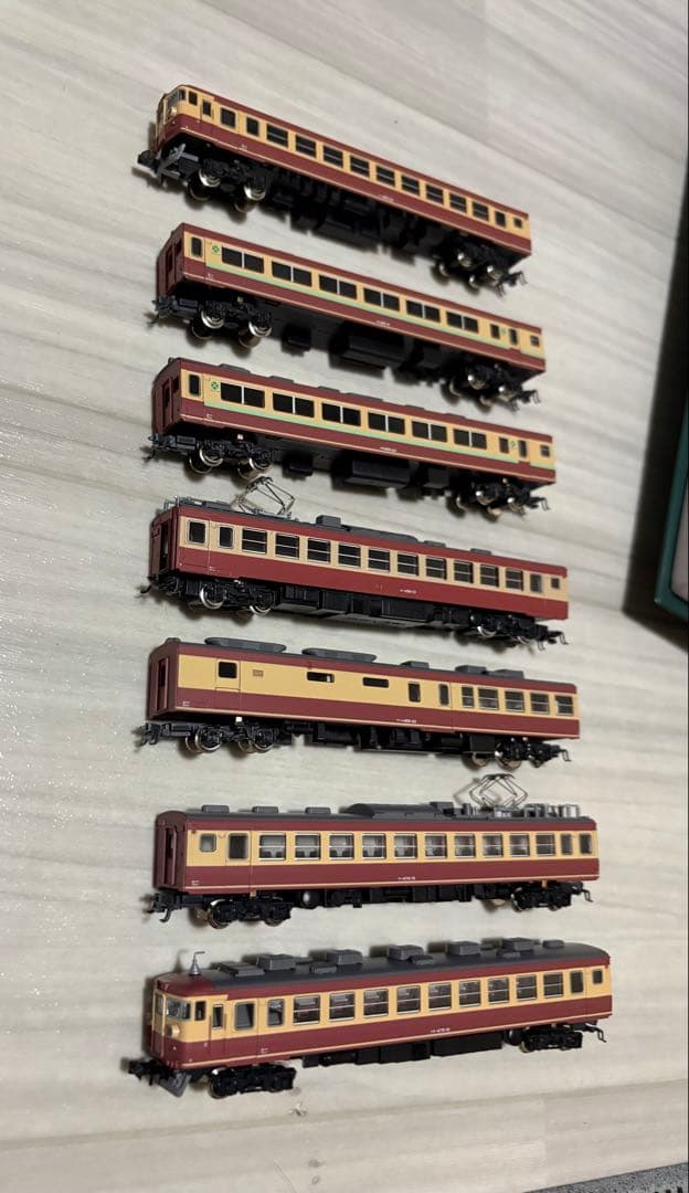 KATO 475系 6両増結セット+456系(動力車)