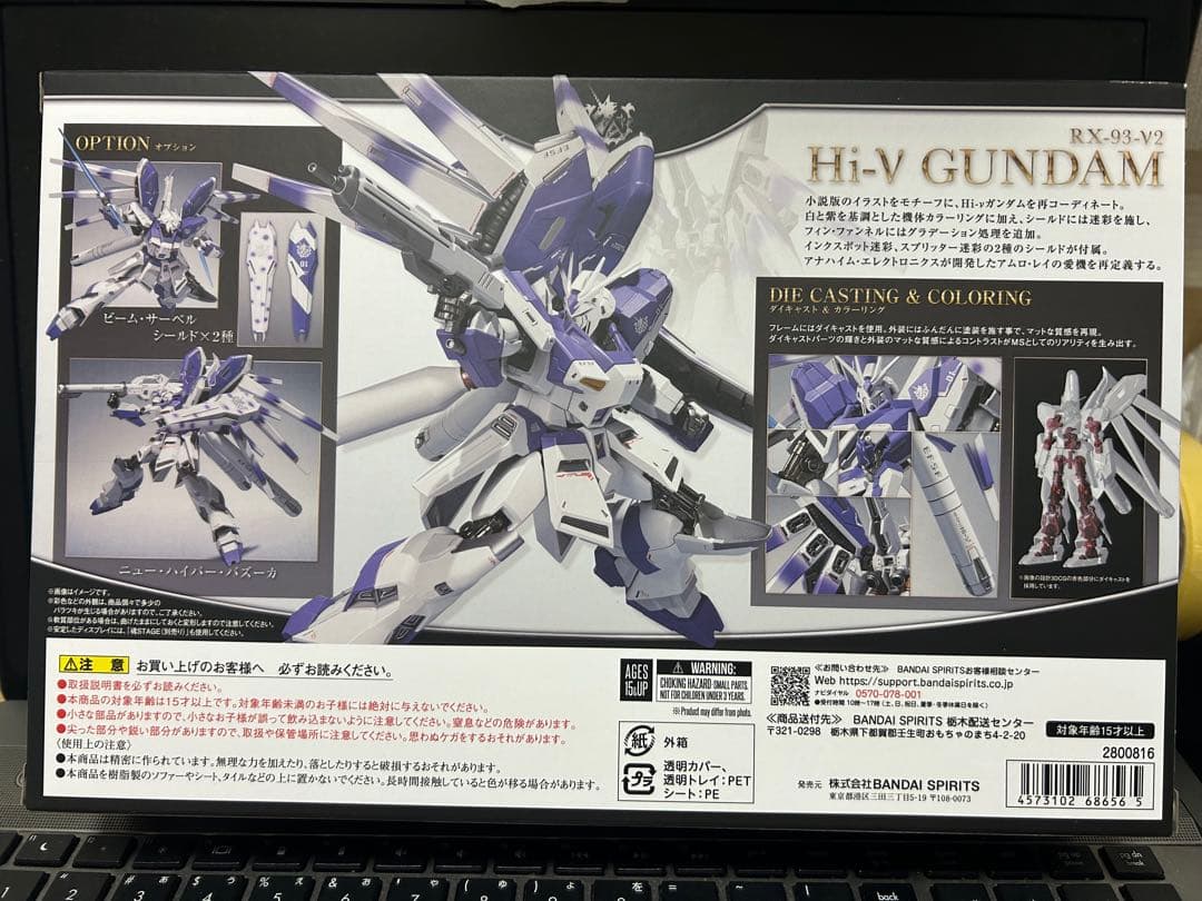 ロボット RX-93-V2 Hi-V GUNDAM Exclusive Edition